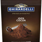 Ghirardelli Premium Baking Cocoa, 100% Unsweetened, 8 Ounce (Pack Of 2)