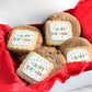Happy Birthday Gift Basket Cookies Chocolate Chip Cookie Treats Fresh Bakery Fudge Filled Care Package For Men Women Kids | Indi