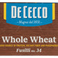 De Cecco Pasta Fusilli Whole Wheat Pasta, 13.25 oz