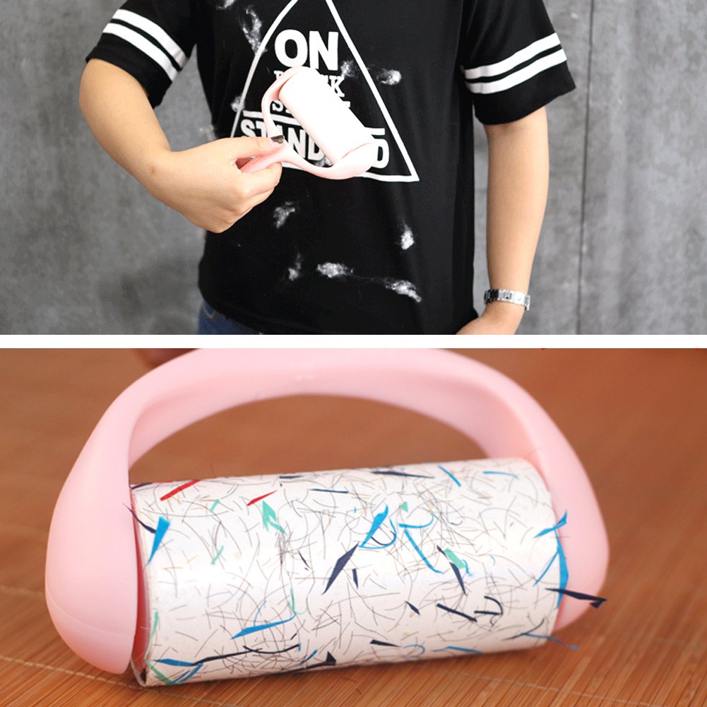 Lint Roller Refill,Sticky Roller Pet Hair Roller Refill,4 Inch 480 Sheets (8Refills)