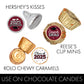 Maroon Graduation Party Stickers For Kisses Candy, Chocolate Drops, 2025 Grad Party Favors - 180 Count