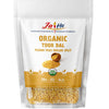 Jai Ho Certified Organic Toor Daal 4 lb | Pigeon Peas Hulled Split | Indian Toor Daal | USDA Organic | Non-GMO | Chemical-Free |