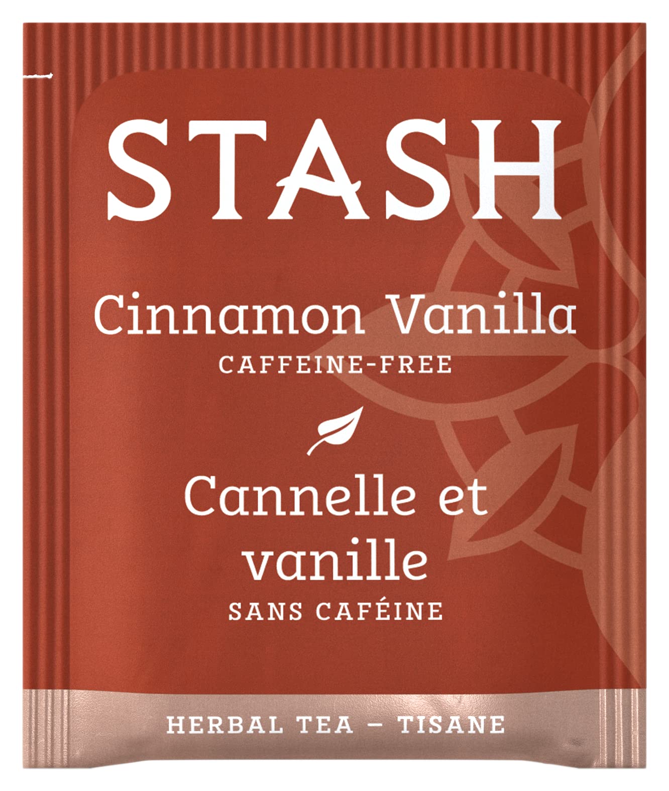 Stash Tea Cinnamon Vanilla Herbal Tea, Caffeine Free, Non-GMO, 18 Count (Pack of 6) - 108 Bags Total