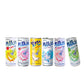 Lotte Milkis 6 Flavors Combo (Original, Apple, Melon, Peach, Banana, & Strawberry) (6 Flavors, Pack Of 1)