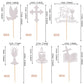 ZHUOWEISM Cupcake Toppers, 25 PCS Glitter First Communion Decorations, Silver, Bamboo, Small Size