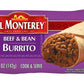 Ruiz El Monterey Beef and Bean Burrito, 5 Ounce -- 24 per case.