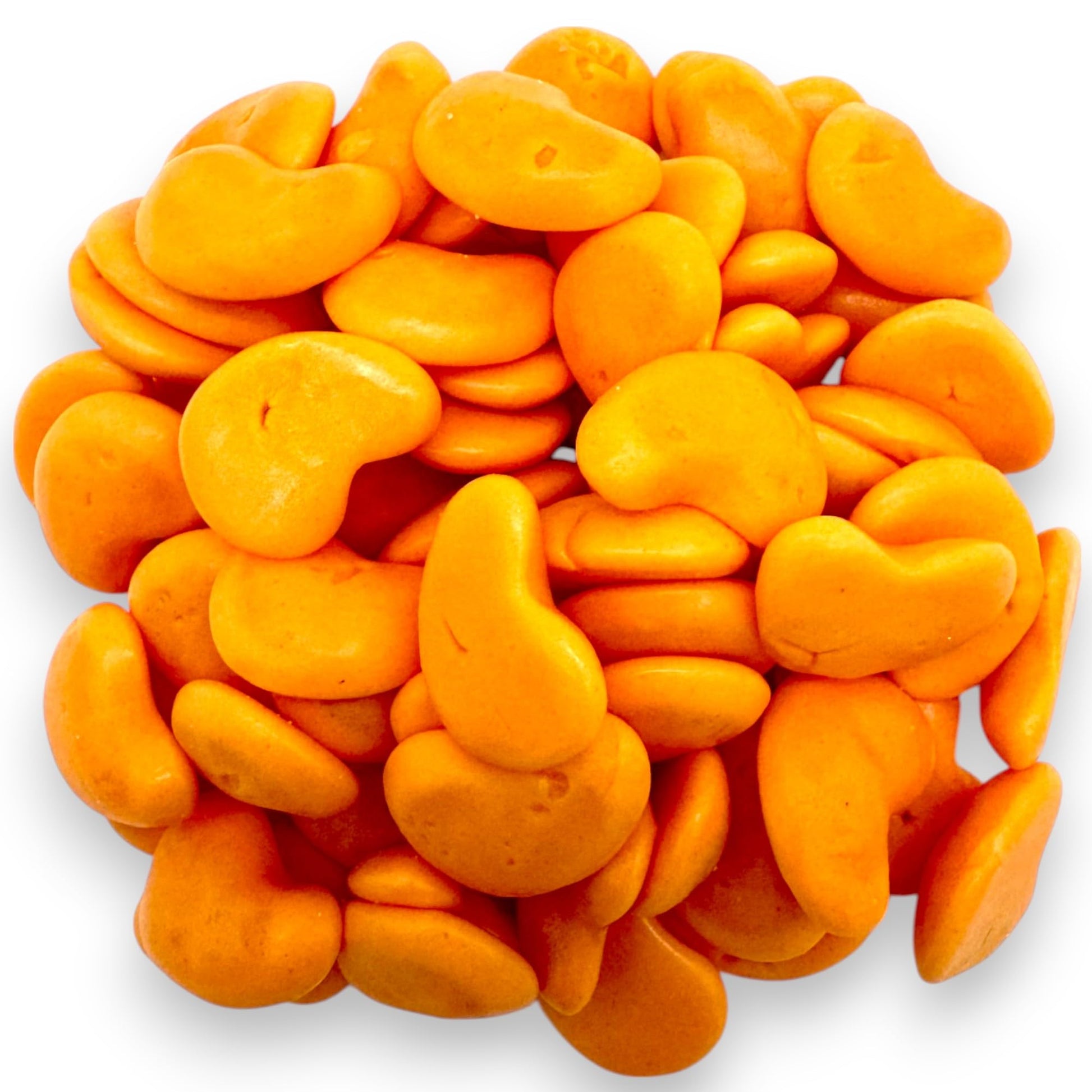 KLUB BULK Gummy Filled Spicy Mangos - 1.5 lbs Chewy Treats for Snacks, Parties, Gifts - Sweet and Fiery Flavor