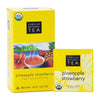Hawaiian Natural Pineapple Strawberry Flavored Organic Tea - Tropical Fruit Green And White Tea, Perfect Daily Cup & Gift - 20 B