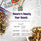BetterFoods Raw Superfoods Trail Mix - The Works | Cashews, Mulberries, Pumpkin Seeds, Sunflower Seeds, Brazil Nuts, Goji Berrie