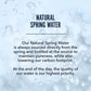 Pulse+ Sports Natural Spring Water - Natural, Filtered Spring Water - Bpa-Free, Aluminum Recyclable Bottles - 12 Pack
