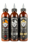 Dustin Poirier's Louisiana Style Hot Sauce Trio by Heartbeat, Fiery Trifecta Made with Natural Ingredients: The Original Louisia
