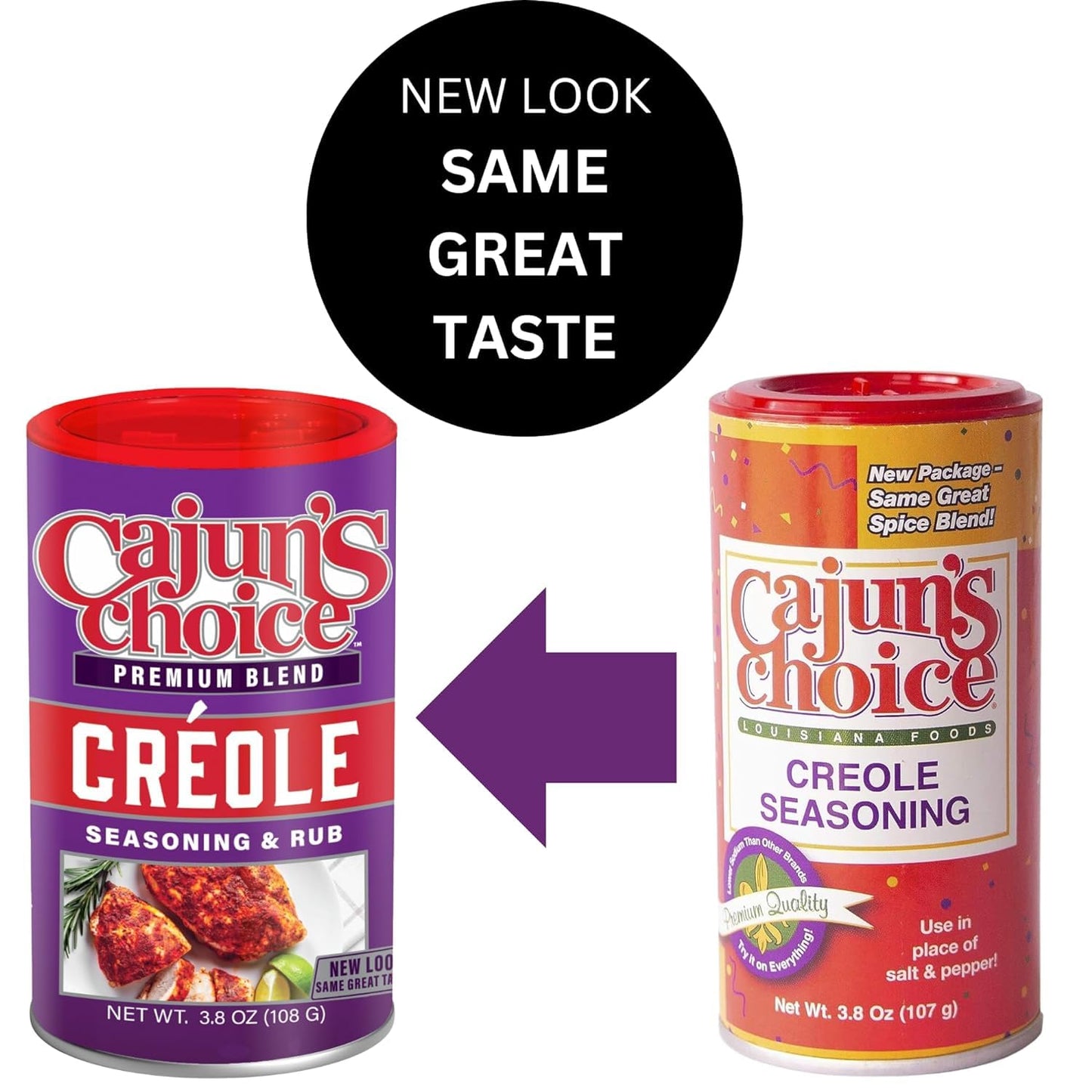Cajuns Choice Creole Seasoning 3.8 Oz (Pack Of 12)
