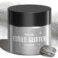 bayep Shimmer Silver Edible Glitter for Drinks and Cakes, 30g Luster Dust