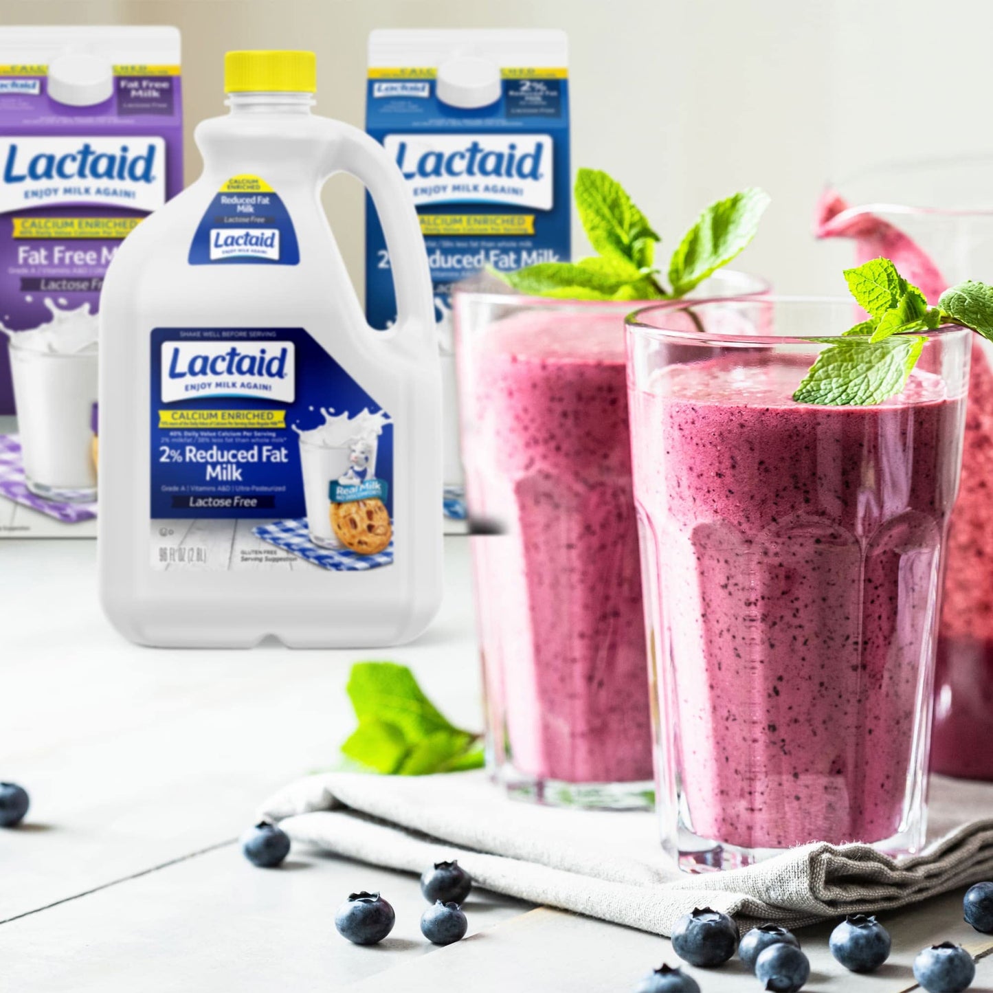 Lactaid 2% Reduced Fat Milk, Calcium Enriched, 64 fl oz