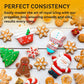 Chefmaster Premium Holiday Royal Icing Mix, Decorating Cookies, Making Cake Decorations, Extra Smooth & Versatile, Just Add Wate