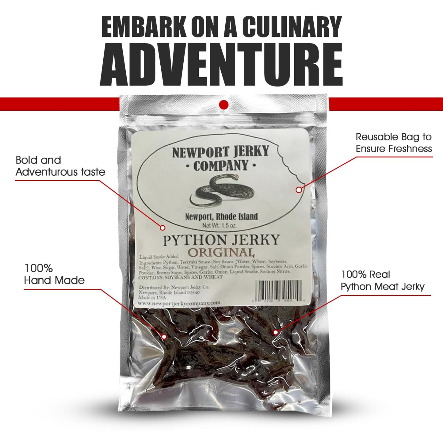 Newport Jerky Company Python Jerky