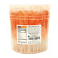 Espeez Extra Large Orange Rock Candy Sticks - 36 Count - Individually Wrapped for Parties, Buffets, Weddings, Showers