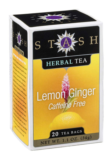 Stash Tea Lemon Ginger Tea (6x20 CT)