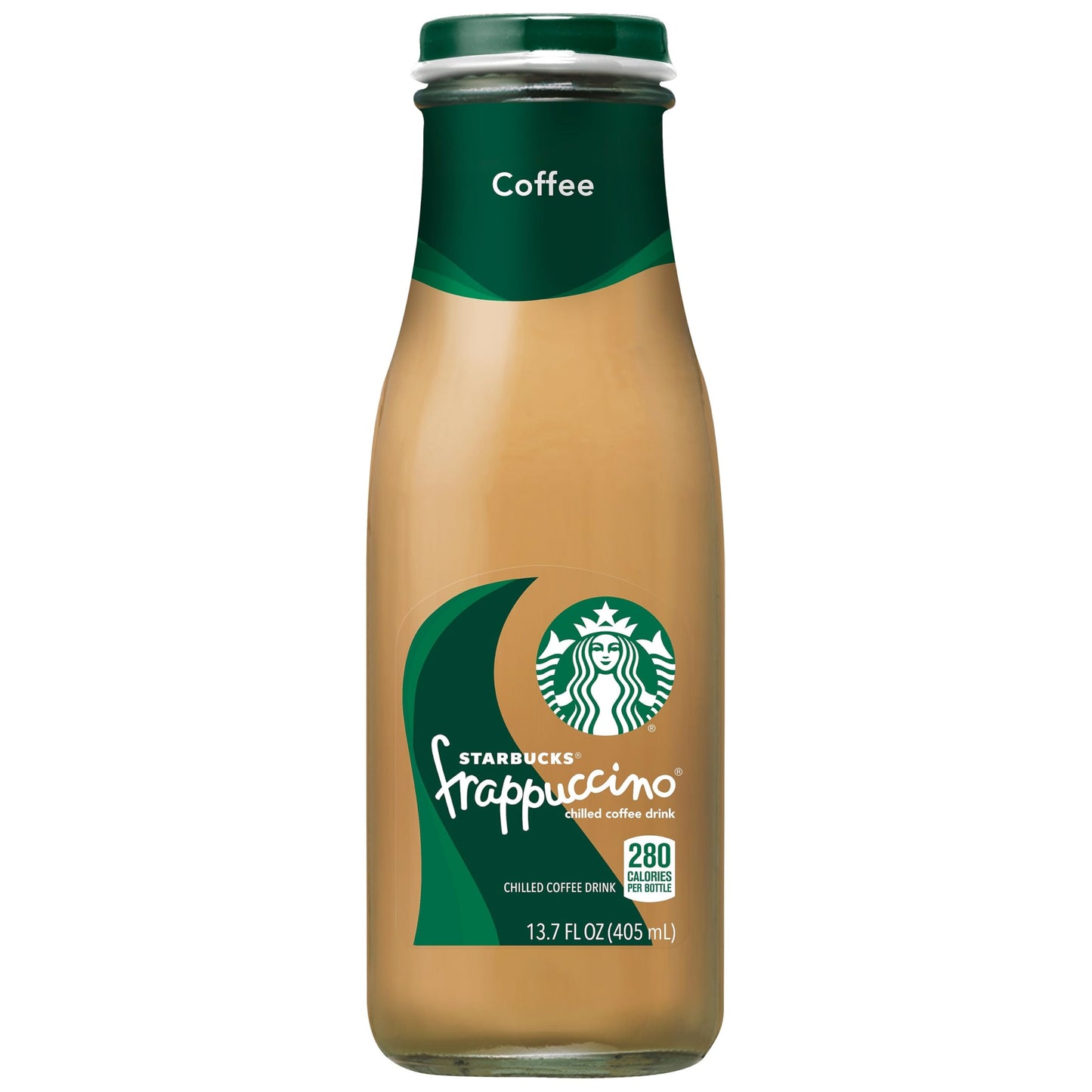 Starbucks Frappuccino Coffee Drink, 13.7 fl oz Bottles, Pack of 12 - Chilled Coffee Beverage, Perfect for On-the-Go Refreshment
