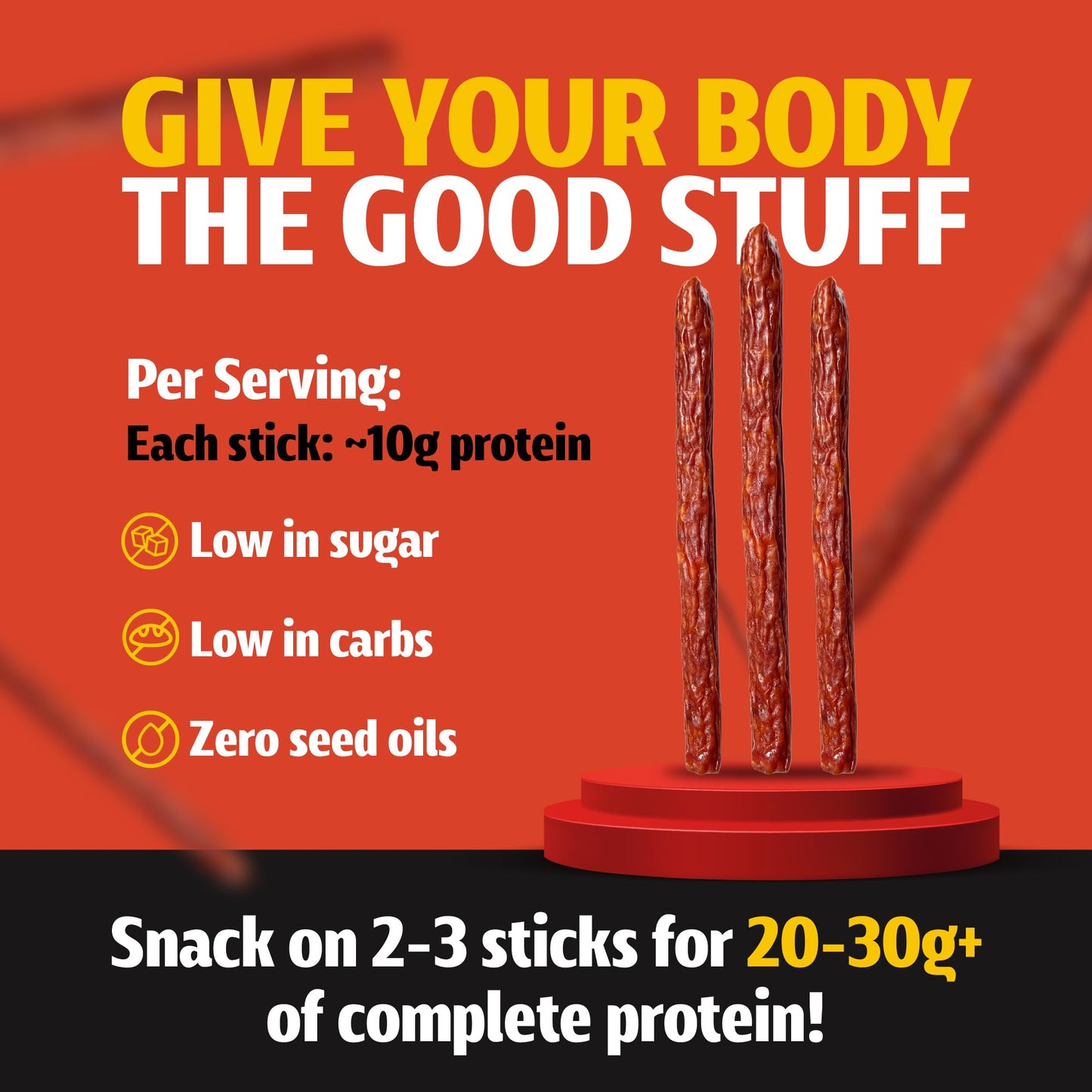 Long John Snacks Dried Salami Sticks - High Protein Smoked Meat Sticks Bulk Pack - Handcrafted From Fresh Enhanced Cuts Of Usa Beef And Pork - Low Carb, Gluten-Free, Keto Snacks - Hot, 16 Oz