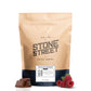 Stone Street Flavored Ground Coffee, Chocolate Raspberry, 100% Colombian Arabica, Medium Roast, 16 Ounce