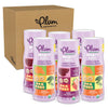 Plum Organics Mighty Puffs Organic Baby Food - Two Flavor Variety Pack - 1.85 oz Canister (Pack of 6) - Ancient Grains and Chick