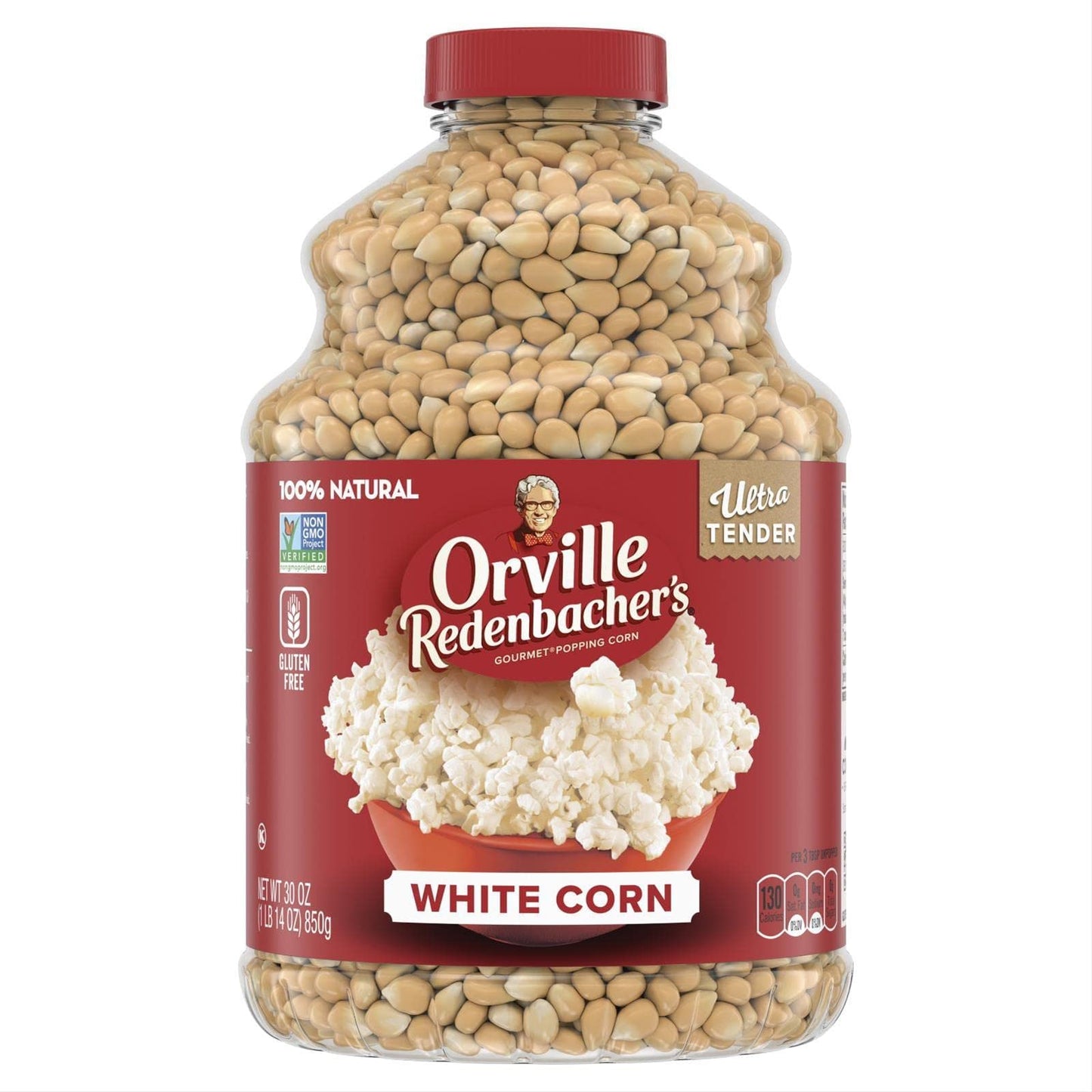 Orville Redenbachers Original Gourmet White Popcorn Kernels  30 oz
