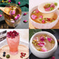 Rose Bud Tea Dried Red Rose,Mqupin Rose Tea 100% Natural Pure Flower Edible Buds Tea Culinary Food Grade Red Rosebud For Drinking Diy Gift (250G/3Packs)
