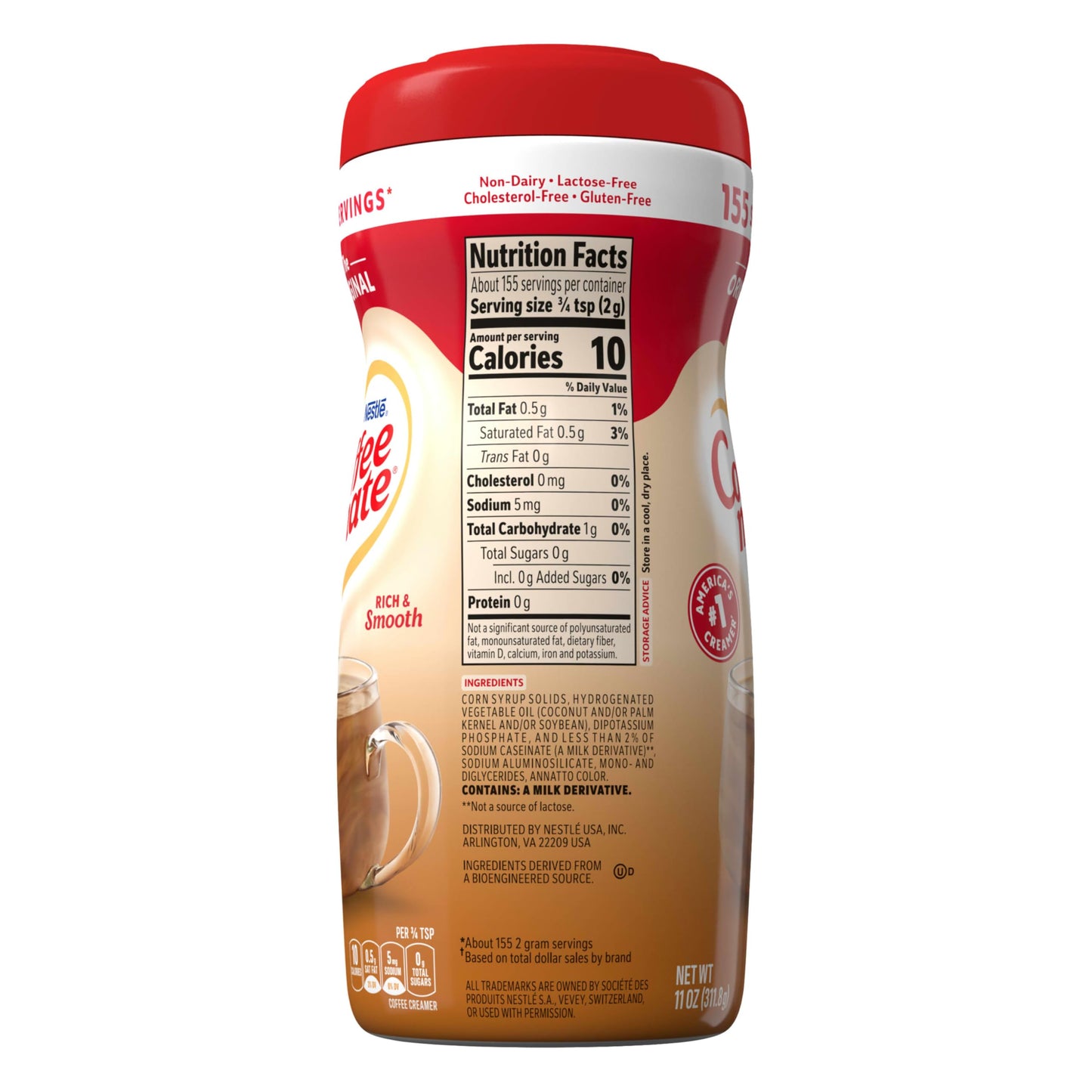 Nestle Coffee Mate Original Powdered Coffee Creamer, 11 Ounce