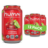 Humm Whole30 Approved Kombucha, Cherry Limeade, Organic, Vegan & GMO Free (12 Pack)