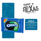 Oreo Flavored 4- Pack Of Mint Creme Sandwich Cookies, Family Size Pouch 18.12 Oz + 1 Freebie By Lavinia Essentials