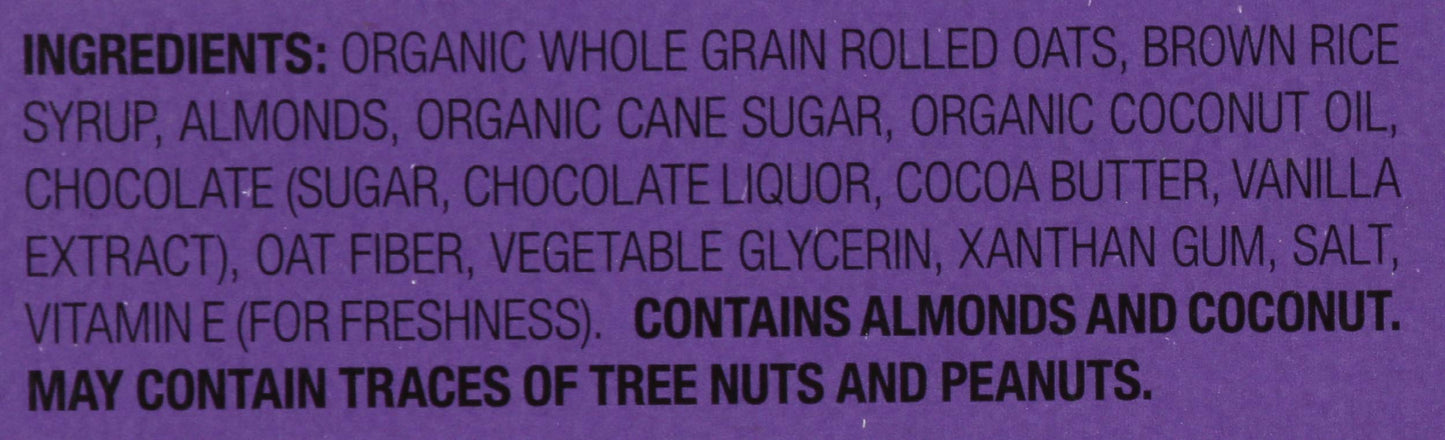 Bobos Oat Bars, Chocolate Almond Butter Filled, 2.5 Ounce