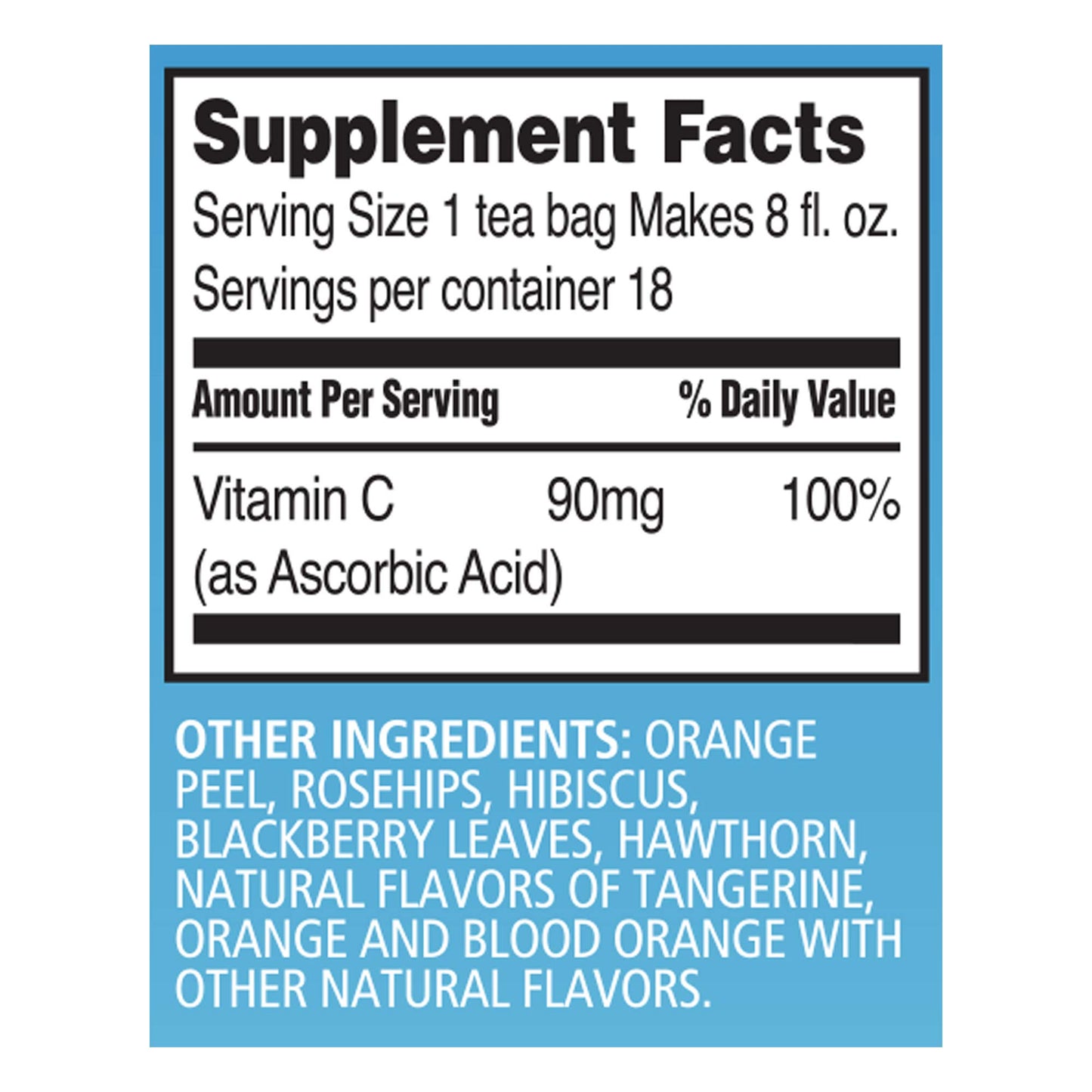 Celestial Seasonings Cold Brew Iced Tea, Citrus Sunrise, Caffeine Free, 18 Count, Pack of 6