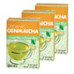 Eden Genmaicha Organic Green Tea, Sencha Green Tea With Roasted Organic Brown Rice, Japanese, 16 Unbleached Manila Tea Bags/Box (3-Pack)