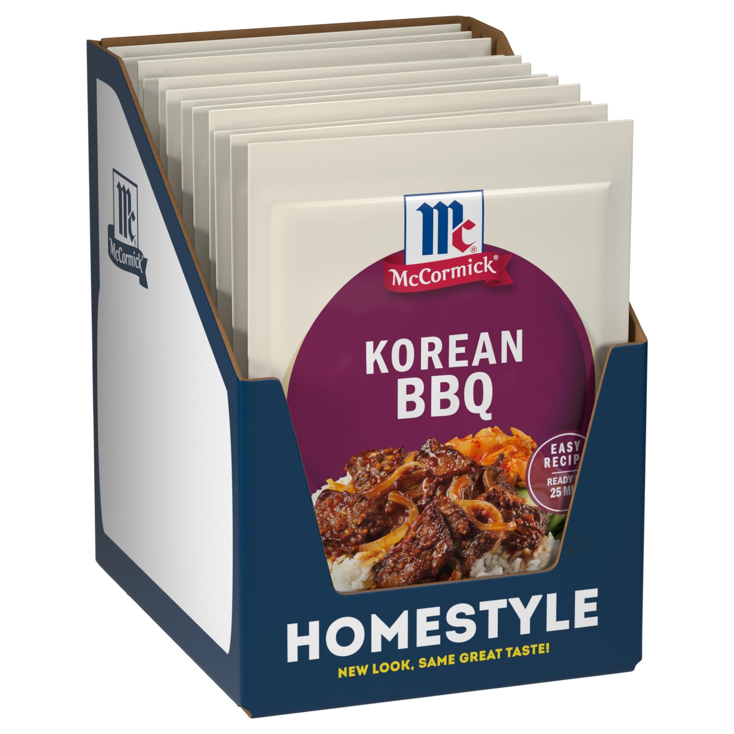 McCormick Seasoning Mix  Korean BBQ  For Sweet & Savory Korean BBQ Steak in Just 25 Minutes  1.12 oz (Pack of 12)