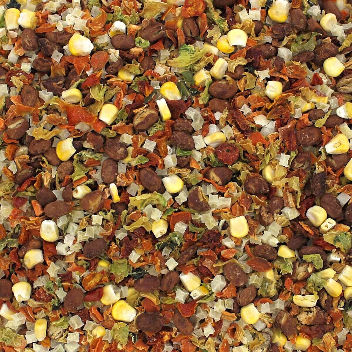 Harmony House Plain Vegetable Chili Mix – Gluten Free, Low Sodium, For Cooking, Camping, Emergency Supply & More (12.5 Oz. Jar)