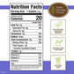 DIJAS Natural Foods, Crunchy Fat Free Biscotti Cookie, All Natural Preservative Free Ingredients, Delicious Low Calorie Snack (5