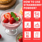 Strawberry Powder, 5.64Oz/160G Freeze Dried Strawberry Powder, No Sugar & Additives, 100% Natural, Freeze Dried Fruit Powd-Er Fo