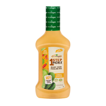 Mrs. Wages 1 Step Pickle Thai Chili Pickling Mix, DIY Fresh Pickles in 8 Hours, Gluten Free, Kosher, No Artificial Flavor, Each 