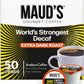 Mauds Worlds Strongest Decaf Coffee Pods  50ct  Decaffeinated Dark Roast Coffee in Recyclable Single Serve Pods - 100% Arabica Coffee  Compatible with Keurig K Cups Maker