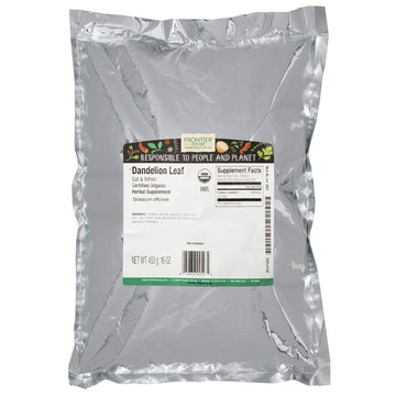 Dandelion Leaf Cut & Sifted Organic - 1 lb,(Frontier)