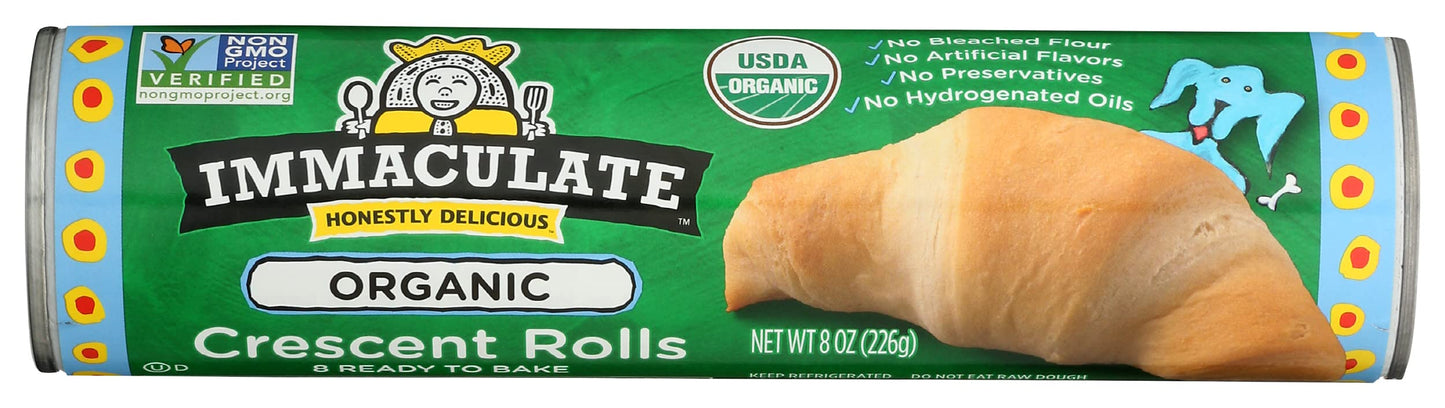 IMMACULATE BAKING COMPANY Organic Crescent Roll, 8 OZ