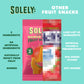 Solely - Organic Mango & Guava Whole Fruit Gummies (Pack Of 4 Boxes, 5 Bags Per Box) - Real Fresh Fruit - Healthy Snacks For Adu
