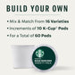 Starbucks Keurig K-Cup Pods Variety Pack, 60 Pods, 10 Count (Pack of 6), Model COMINHKG113587