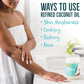 BetterBody Foods Refined Organic Coconut Oil with Neutral Flavor and Aroma  Non-GMO  Cooking Oil  1 Gallon