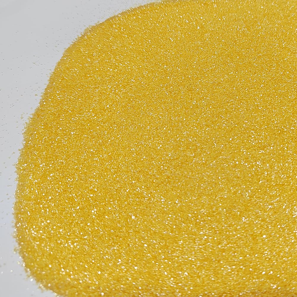 Ephvodi Sanding Sugar, Edible Yellow Sugar Sprinkles, Sugar Crystals Mix For For Cake Decorating, Baking, Cookie, Cupcake, Ice C