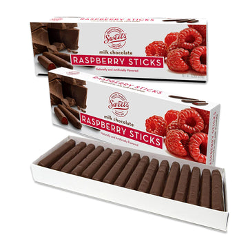 Sweets Raspberry Milk Chocolate Sticks 2 Pack, Chocolate Candy, Chocolate Box, Chocolate Covered Fruit, Box Of Chocolates, Choco