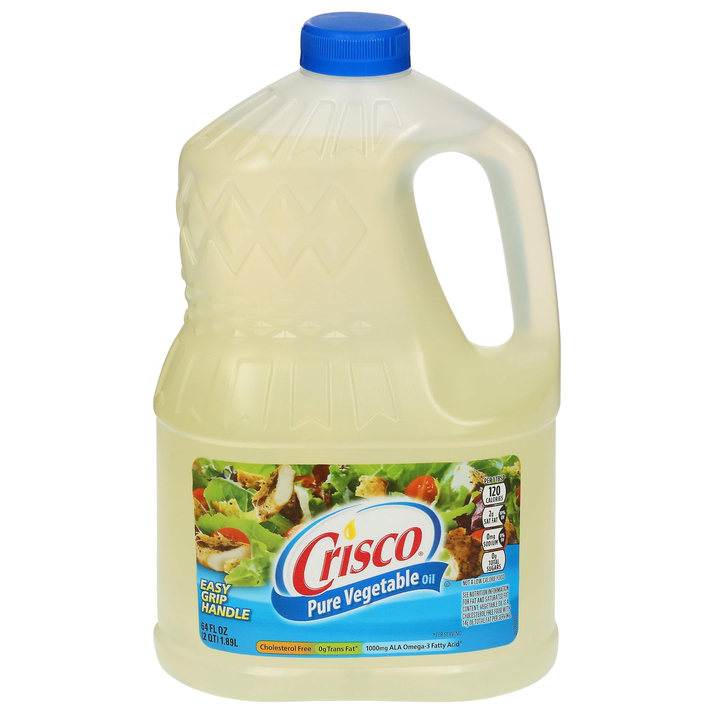 Crisco Pure Vegetable Oil, 64 Fluid Ounce Packaging May Vary