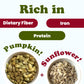 Food to Live Sunflower and Pumpkin Seed Mix, 4 Pounds - Natural Snack, Rich in Protein, Perfect for Snacking, Baking and Salads,