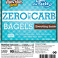 Thinslim Foods Zero Net Carb Keto Bread | Low Carb Bread | Plain (Pack Of 2) + Everything Bagel 6Pack (Pack Of 2) + Pizza Crust